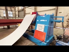 Συμπληκτικό Ecomonic GI PPGI Μηχανή Τρίψιμο Χάλυβα Για Ελαφρύ Διάμετρο 0,3-1.2 X 1250