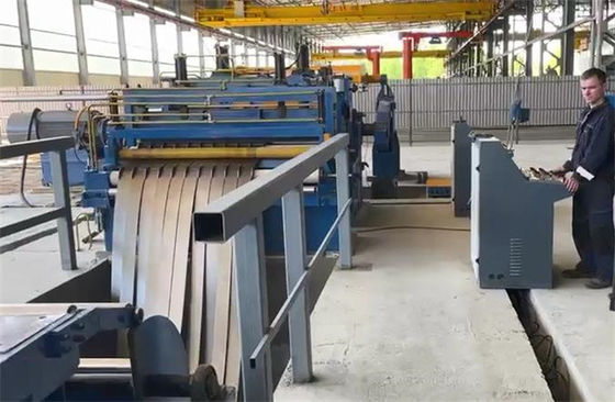 Δίδυμη Slitters Exchangable ακρίβεια που σκίζει προηγμένη τη γραμμή σπείρα χάλυβα που σκίζει τη γραμμή