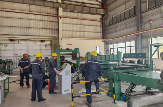 συνεχής κυλώντας μύλος 720×1450mm φύλλων αργιλίου 1xxx 3xxx 8xxx