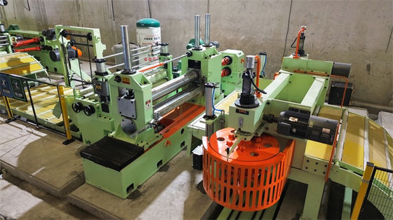 6 Hi Leveler Servo Cut σε μήκος γραμμής με Edge Trimmer και διπλή Stackers