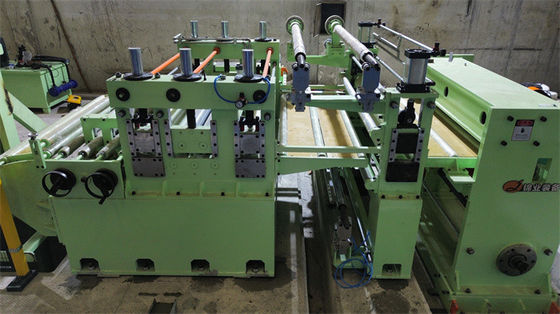 6 Hi Leveler Servo Cut σε μήκος γραμμής με Edge Trimmer και διπλή Stackers
