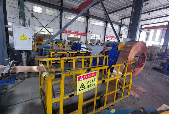 CR Copper Brass coil sheet Τρίψιμο γραμμής Μηχανή μετά από ψυχρό έλαση 0.2 -2.0 X 600
