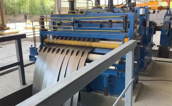 Προσαρμοσμένος σκίζοντας τη σπείρα μετάλλων φύλλων υψηλής ταχύτητας μηχανών γραμμών που σκίζει τις γραμμές