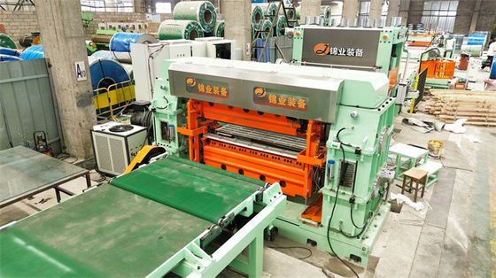 6Hi ισοπέδωσης περιστροφικής κοπής Fly Shear Cut To Length Line SUS από ανοξείδωτο χάλυβα 0.2 - 2 X 850